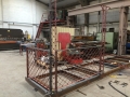 Setting out and fabrication of Balcony framework in progress at the workshop