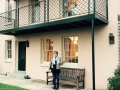 Completed balcony at Belmont House, Lyme Regis, as featured on Channel 4’s Restoring Britains Landmarks.