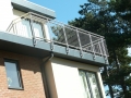 Stainless balcony balustrading...