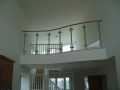 Glass and stainless steel mezzanine balustrade...
