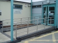 Main entrance of Burnham-on-Sea War Memorial Hospital
