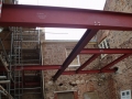 ...using structural steel framework assembly